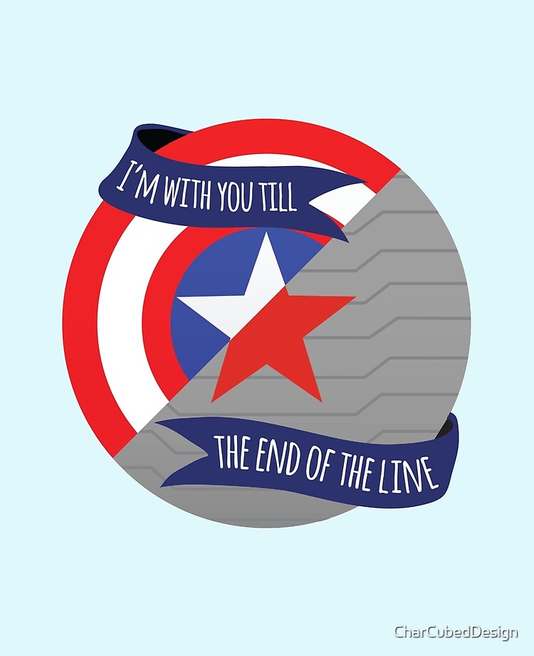 I M With You Till The End Of The Line Stevebucky Ipad Case Skin By Charcubeddesign Redbubble