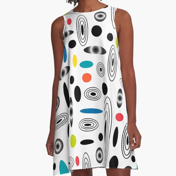 Ripples A-Line Dress