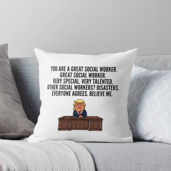 Artikelvorschau, Great Social WorkerTrump entworfen und verkauft von Renware.