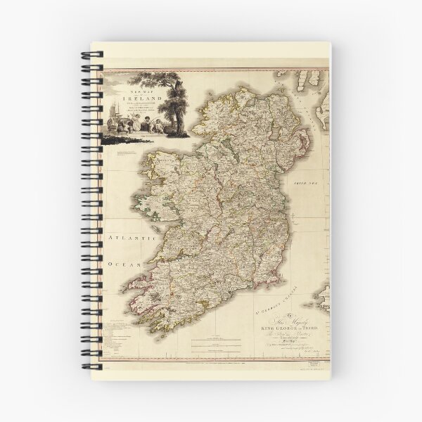 Item preview, Map of Ireland by William Faden (1797) designed and sold by allhistory.