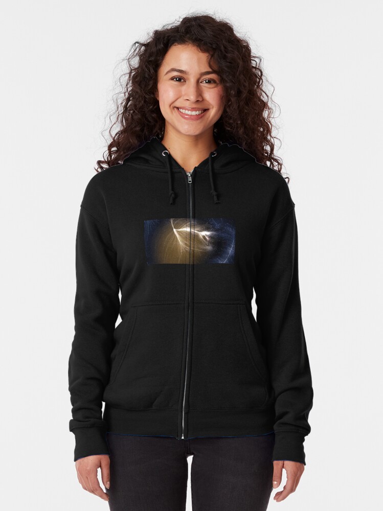 Alternate view of The #Laniakea #Supercluster, #Cosmology, #Astrophysics, Astronomy Zipped Hoodie