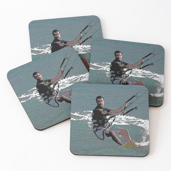 Item preview, Wind surfer surfing holiday sea beach man designed and sold by Kam-designs.