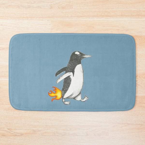 Item preview, como un pingüino con el culo en llamas designed and sold by lenaliluna.