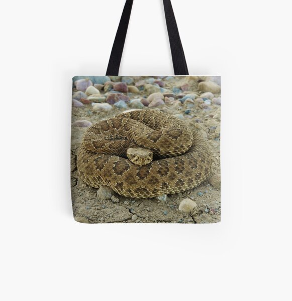 Coiled All Over Print Tote Bag