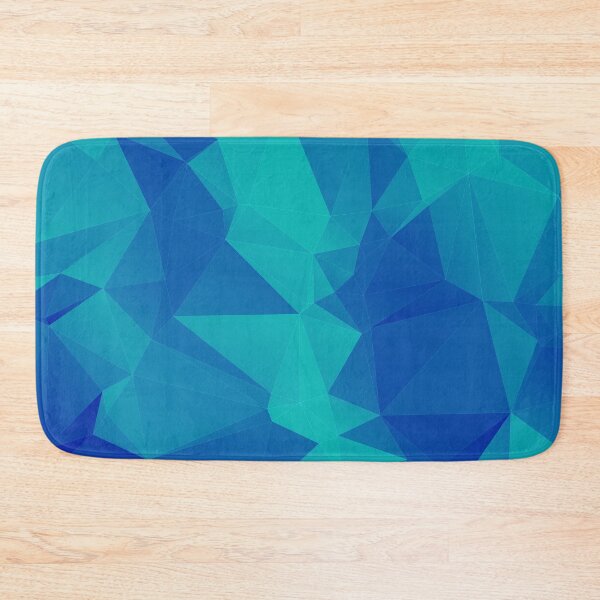 Item preview, polygonal camouflage pattern Blue designed and sold by AttitudeGraphic.