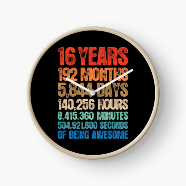 Item preview, 16 Years Old 16th Birthday Retro Vintage 2003 birthday gift designed and sold by BRVART.