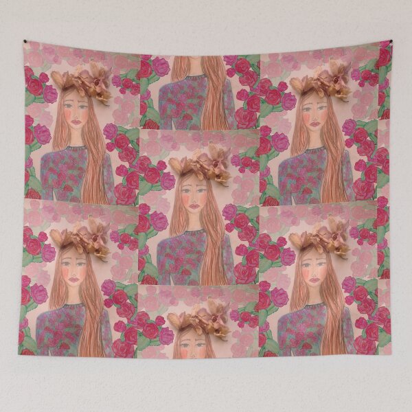 Item preview, QUEEN OF FLOWERS designed and sold by IvanaKada.