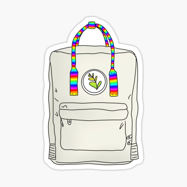 "Kanken plant backpack pride" Sticker for Sale by thesoloboyy Redbubble