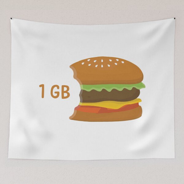 Item preview, 1 GigaByte (Bite) designed and sold by Mykadodo.