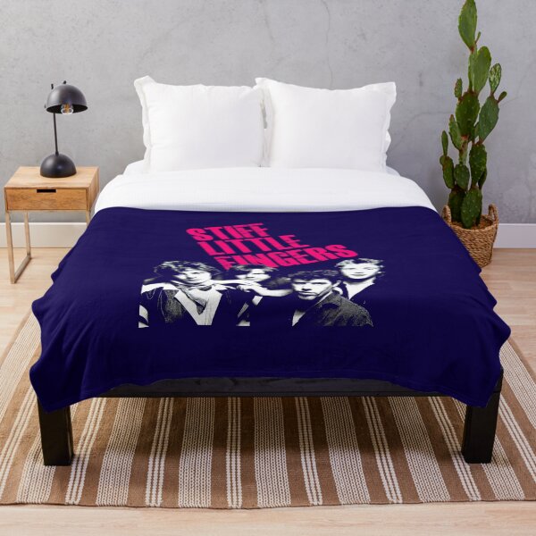 Stiff Little Fingers - Band Throw Blanket