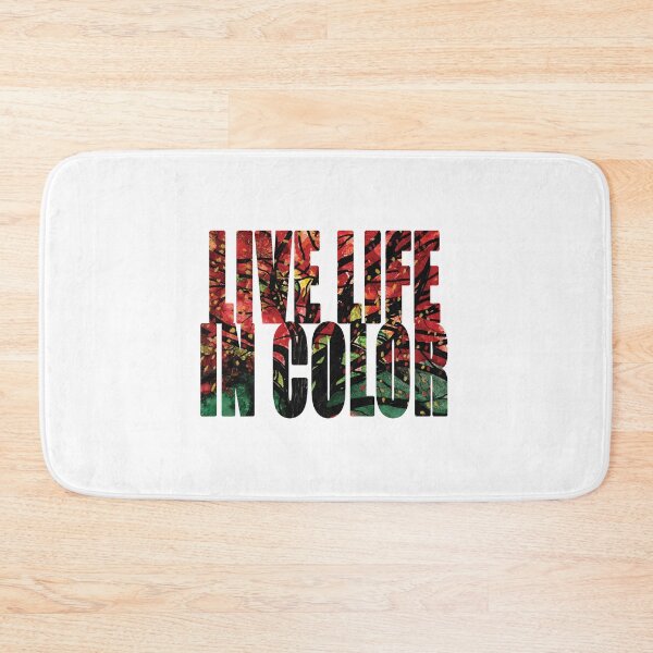 Item preview, Word Art Live Life in Color from Alcohol Ink Painting Autumn Tree designed and sold by The Elderberry Blossom.