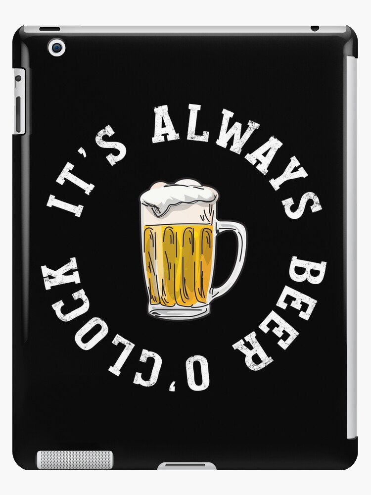 It's Beer O'Clock Funny Beer Pint Glass - Gift Idea