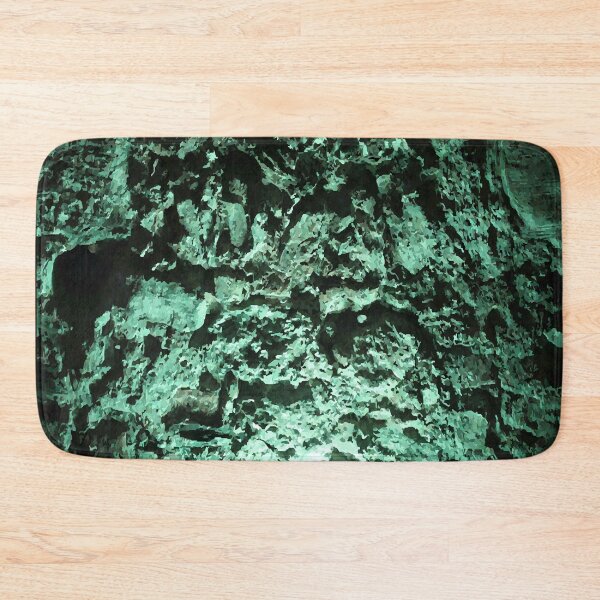 Item preview, Green cave wall water texture canvas unique art designed and sold by Kam-designs.