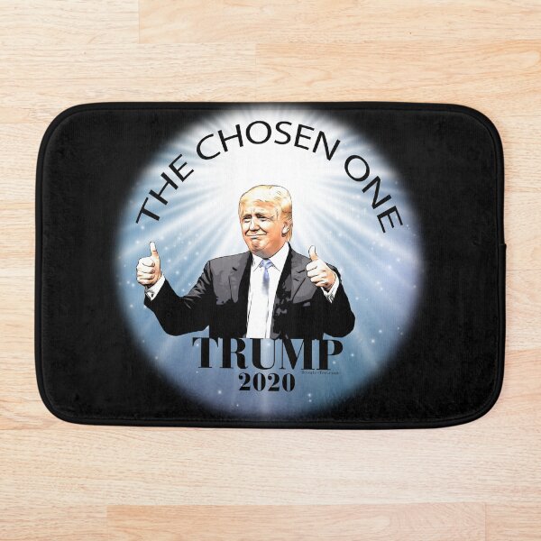 Trump 2020 The Chosen One Bath Mat