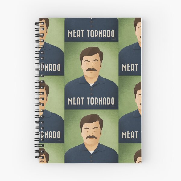 Item preview, MEAT TORNADO • Ron Swanson • Minimalist Portrait • Three-Legged Dane designed and sold by ThreeLeggedDane.