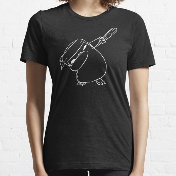 Featherknight Dab (weiß) Essential T-Shirt