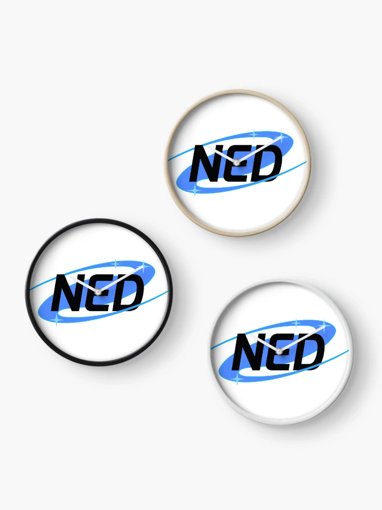 Thumbnail 3 of 4, Clock, NASA/IPAC Extragalactic Database (NED) designed and sold by Nikki SpaceStuffPlus.