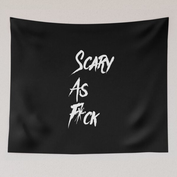 Item preview, Scary as F*ck | Halloween Shirt | Funny Halloween design designed and sold by DesignsbyZazz.
