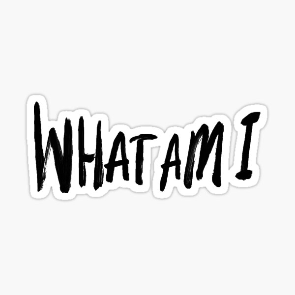 What Am I - Why Don't We Sticker