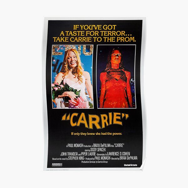 Carrie 1976 Posters Redbubble