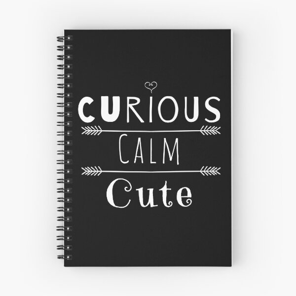 Item preview, Curious Calm Cute designed and sold by EpsilonEridani.