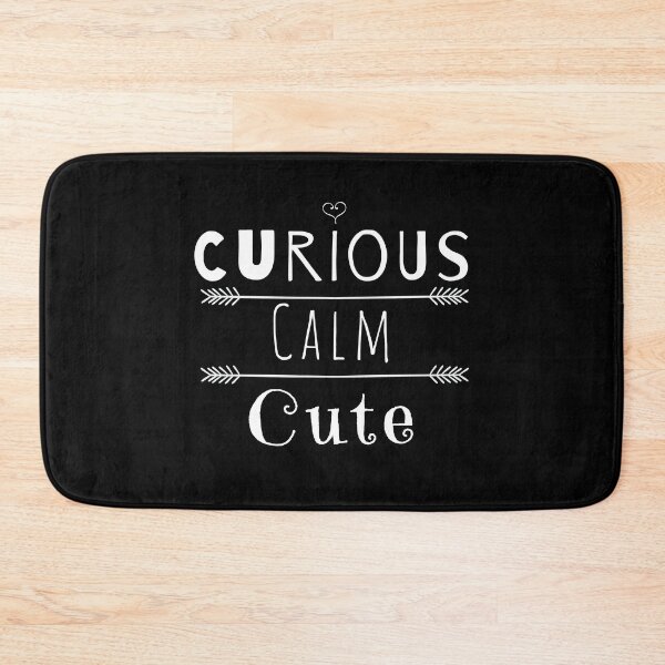 Item preview, Curious Calm Cute designed and sold by EpsilonEridani.