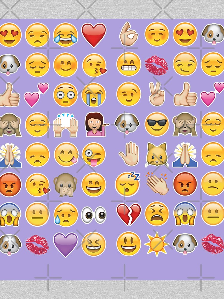 Pastell lila Emoji von gossiprag