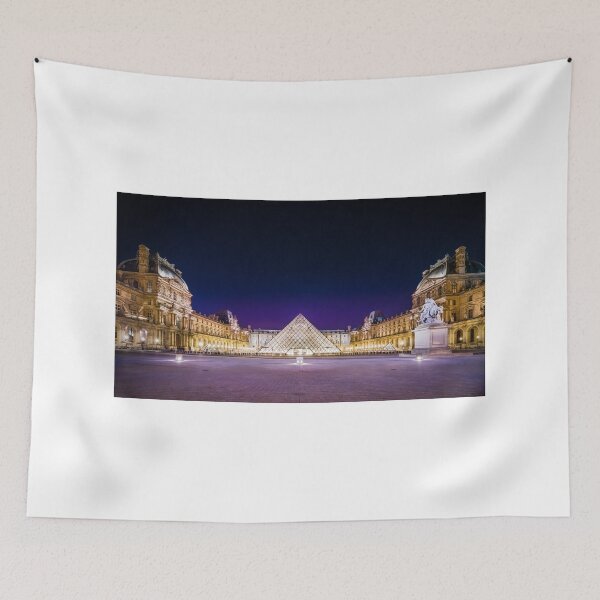 Item preview, Louvre Museum at night designed and sold by harodocore.