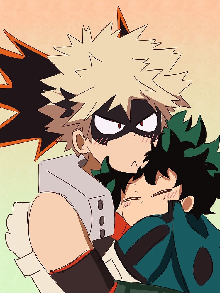 Deku Hugging Bakugo