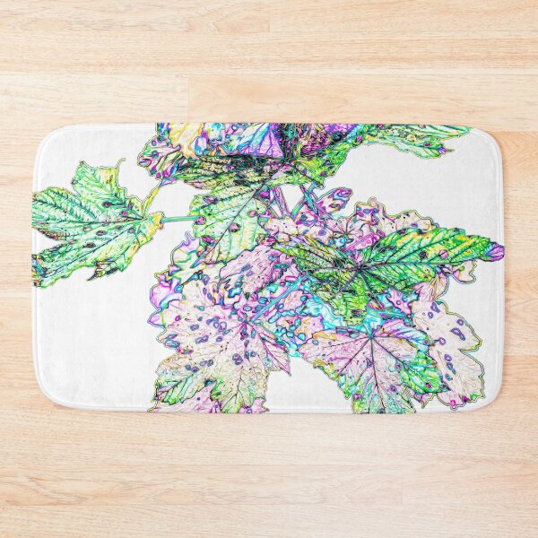 Item preview, Leaves on Black Background - Colour #2 designed and sold by Olympia Ellinas.