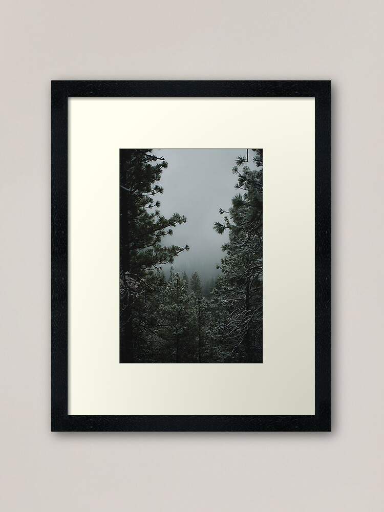 Alternate view of Backwoods Winter Framed Art Print