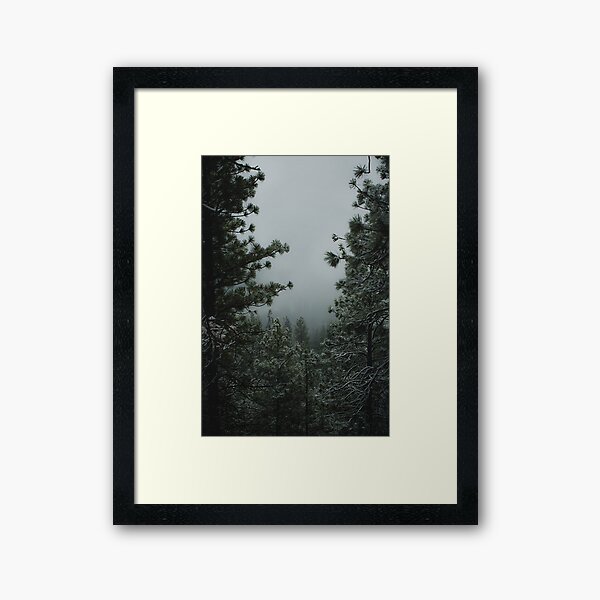 Backwoods Winter Framed Art Print