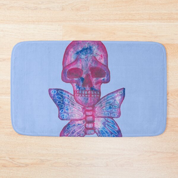 Item preview, Skull with wings designed and sold by lenaliluna.