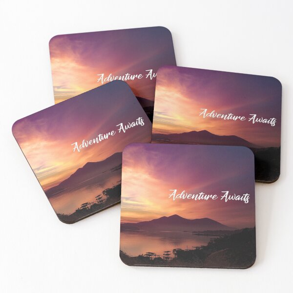 Item preview, Adventure Awaits Sunset designed and sold by Alexa May.