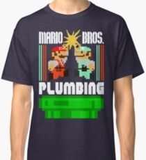 Mario Bros. Plumbing Classic T-Shirt