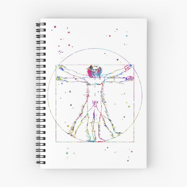 Item preview, Vitruvian Man, L'Uomo Vitruviano, Leonardo da Vinci designed and sold by Rosaliartbook.