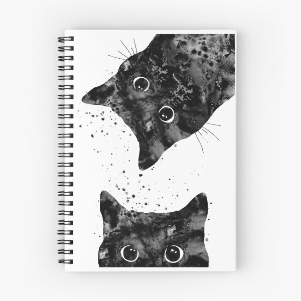Item preview, Peeking cat  designed and sold by Rosaliartbook.