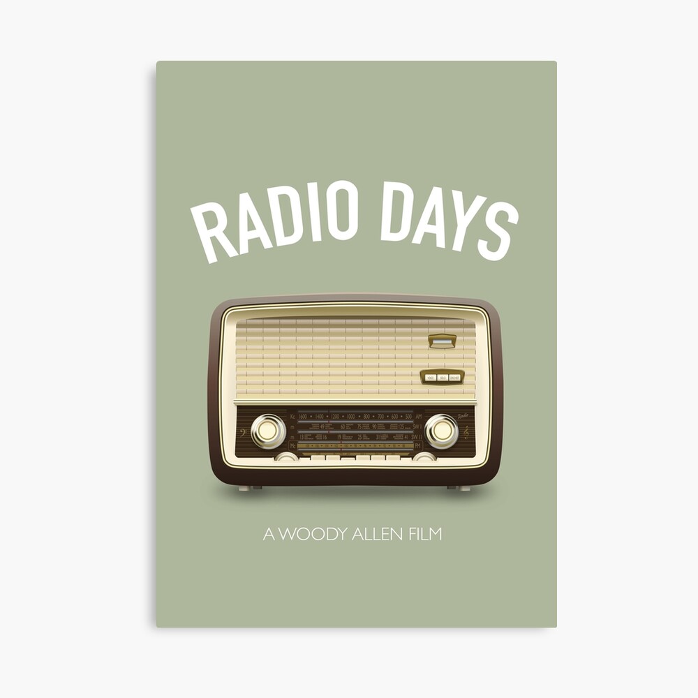 Radio Days - Alternative Movie Poster