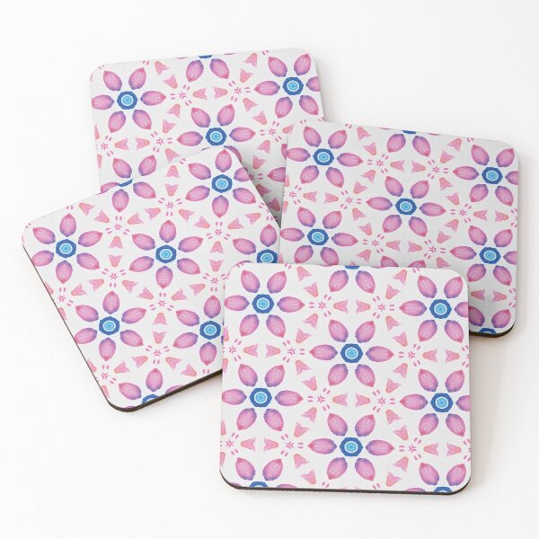 Item preview, watercolor floral geometric designed and sold by Heather Tadlock.
