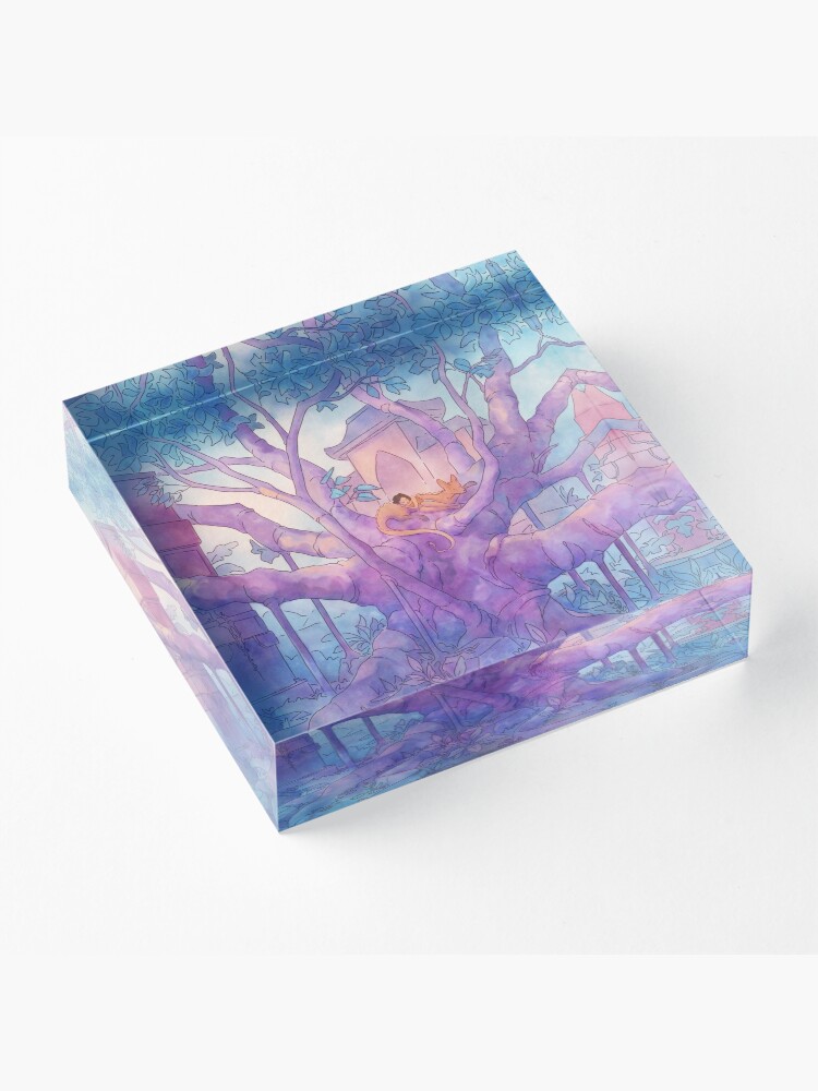 Alternate view of The Banyan Tree Acrylic Block