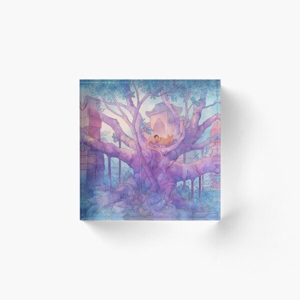 The Banyan Tree Acrylic Block