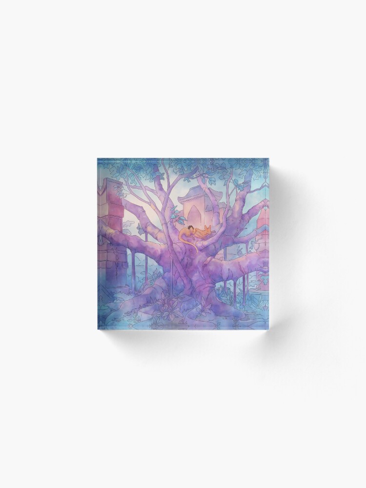 Alternate view of The Banyan Tree Acrylic Block
