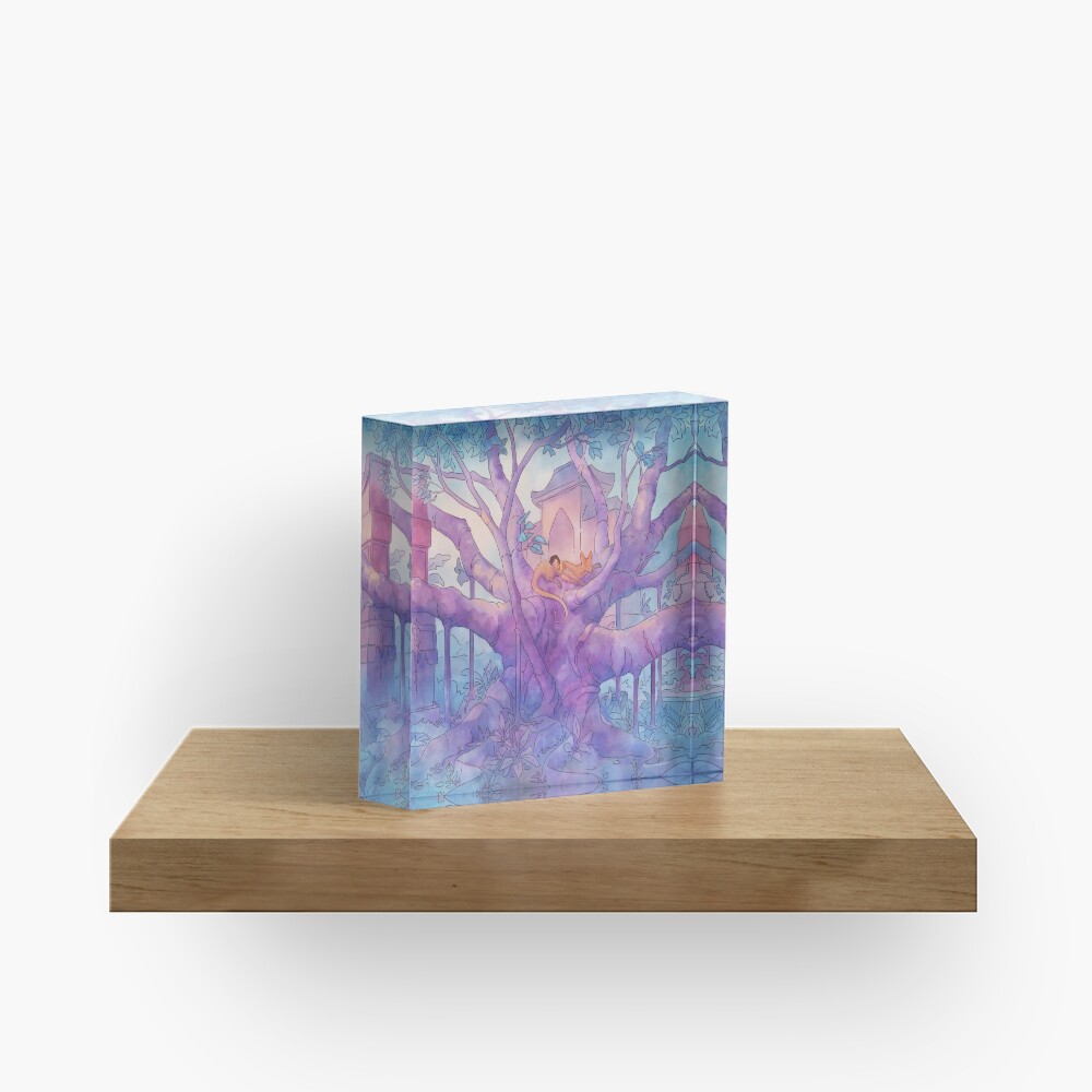 The Banyan Tree Acrylic Block