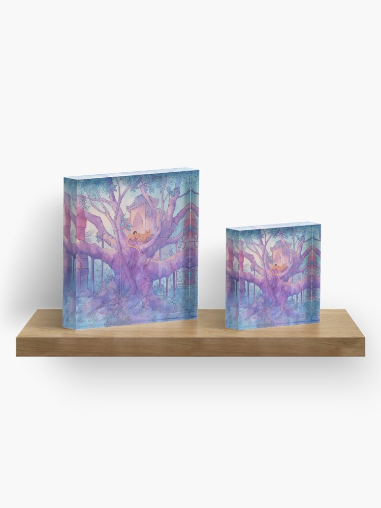 Alternate view of The Banyan Tree Acrylic Block