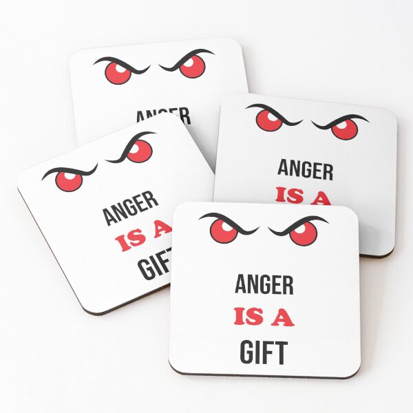 Item preview, Anger Is Gift Funny Quotes designed and sold by Blok45.