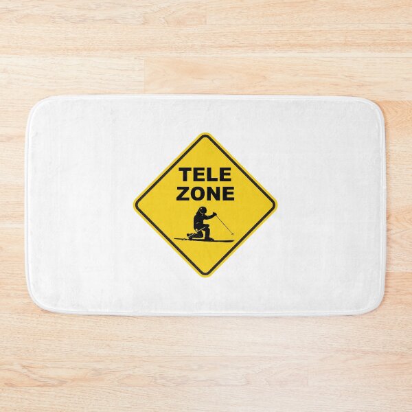 Item preview, Telemark Ski Zone Road Sign designed and sold by Esskay Designs.