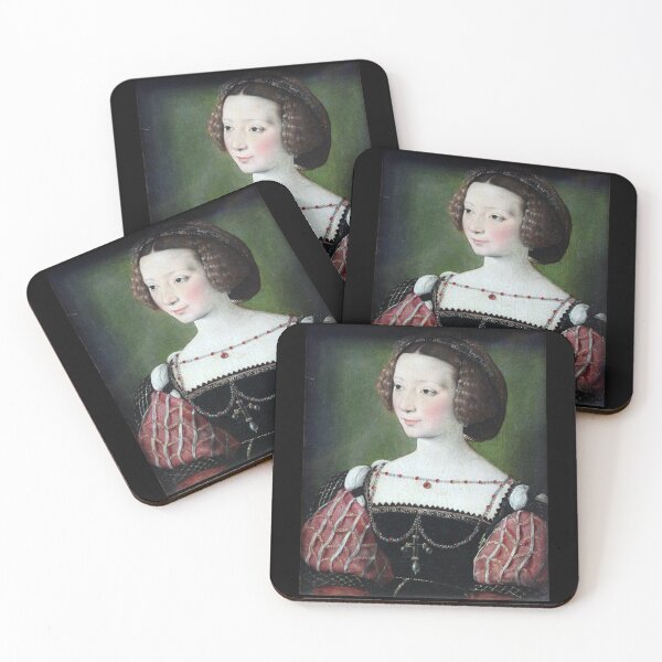 Item preview, Beatrix Pacheco, Countess of Montbel und Entremonts - Jean Clouet - c1550 designed and sold by CrankyOldDude.