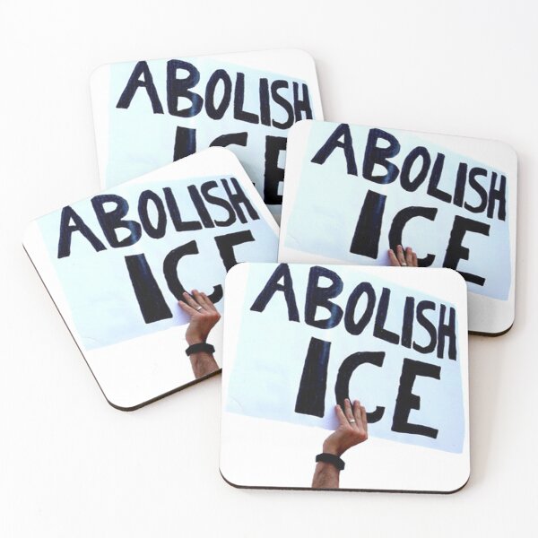 Item preview, ABOLISH ICE sign designed and sold by nauticanoah.