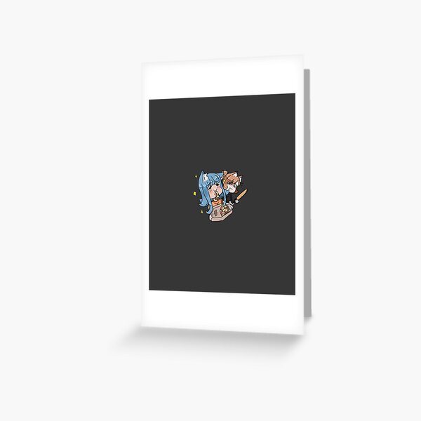 Nekomimi anime girl Greeting Card