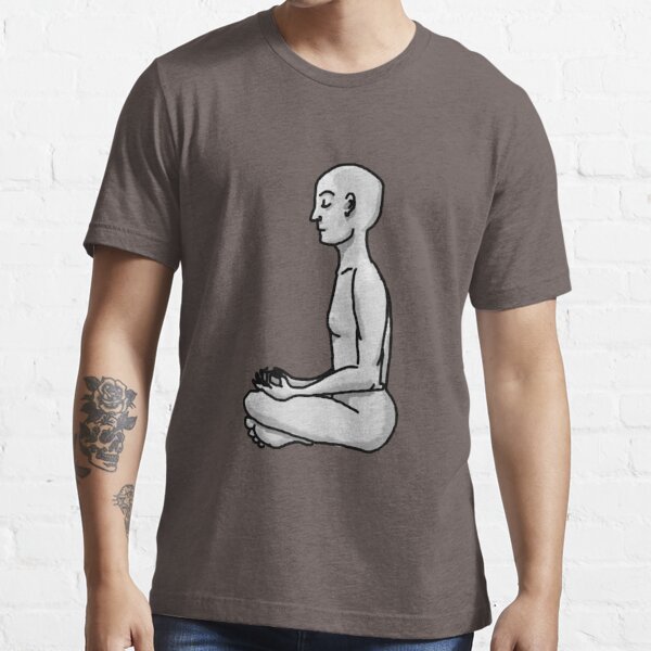 Meditating Man Essential T-Shirt